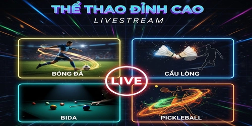 Giải Pháp Livestream Thể Thao Bằng Camera Giám Sát
