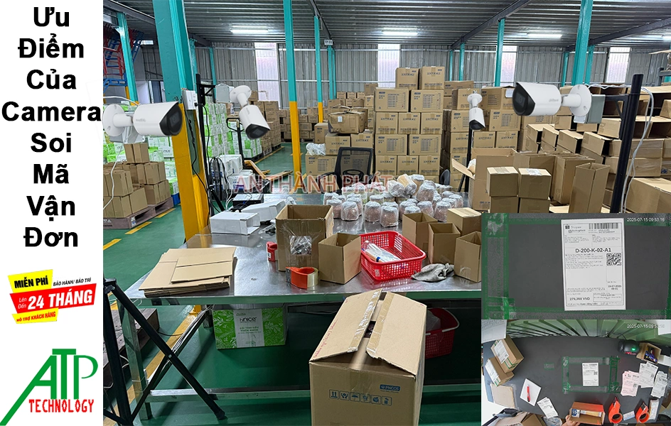 ưu điểm của camera soi mã vận đơn