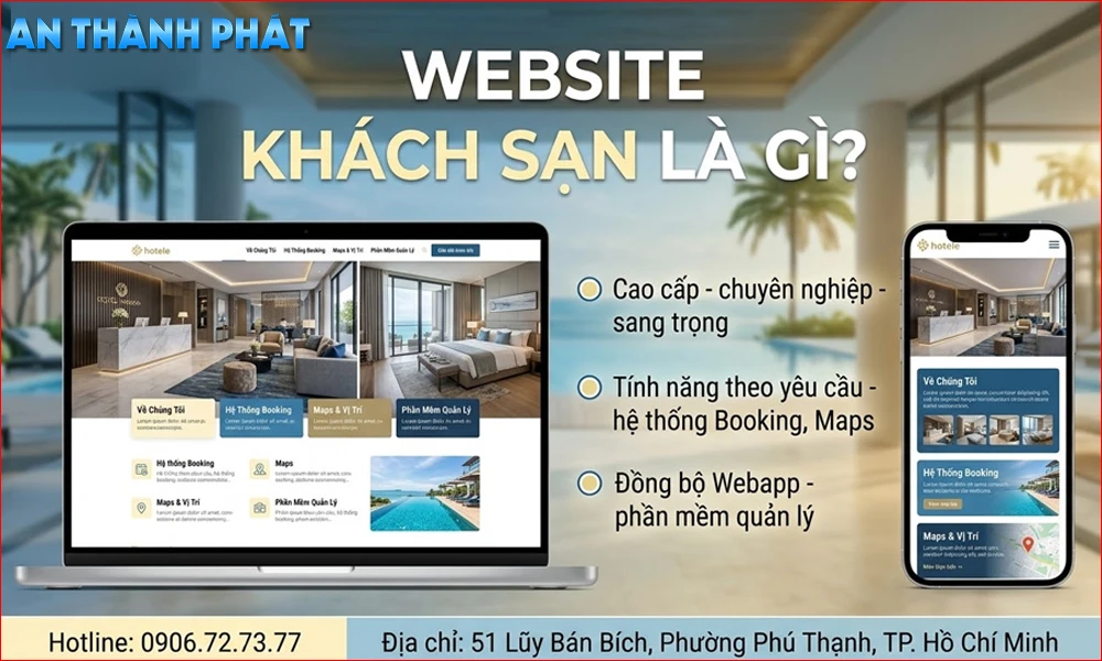 Website khách sạn là gì? Cùng An Thành Phát tìm hiểu nhé 