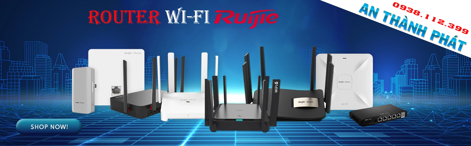 Ruijie 502 Router Wifi Ruijie Camera Quan Sát Quận 1